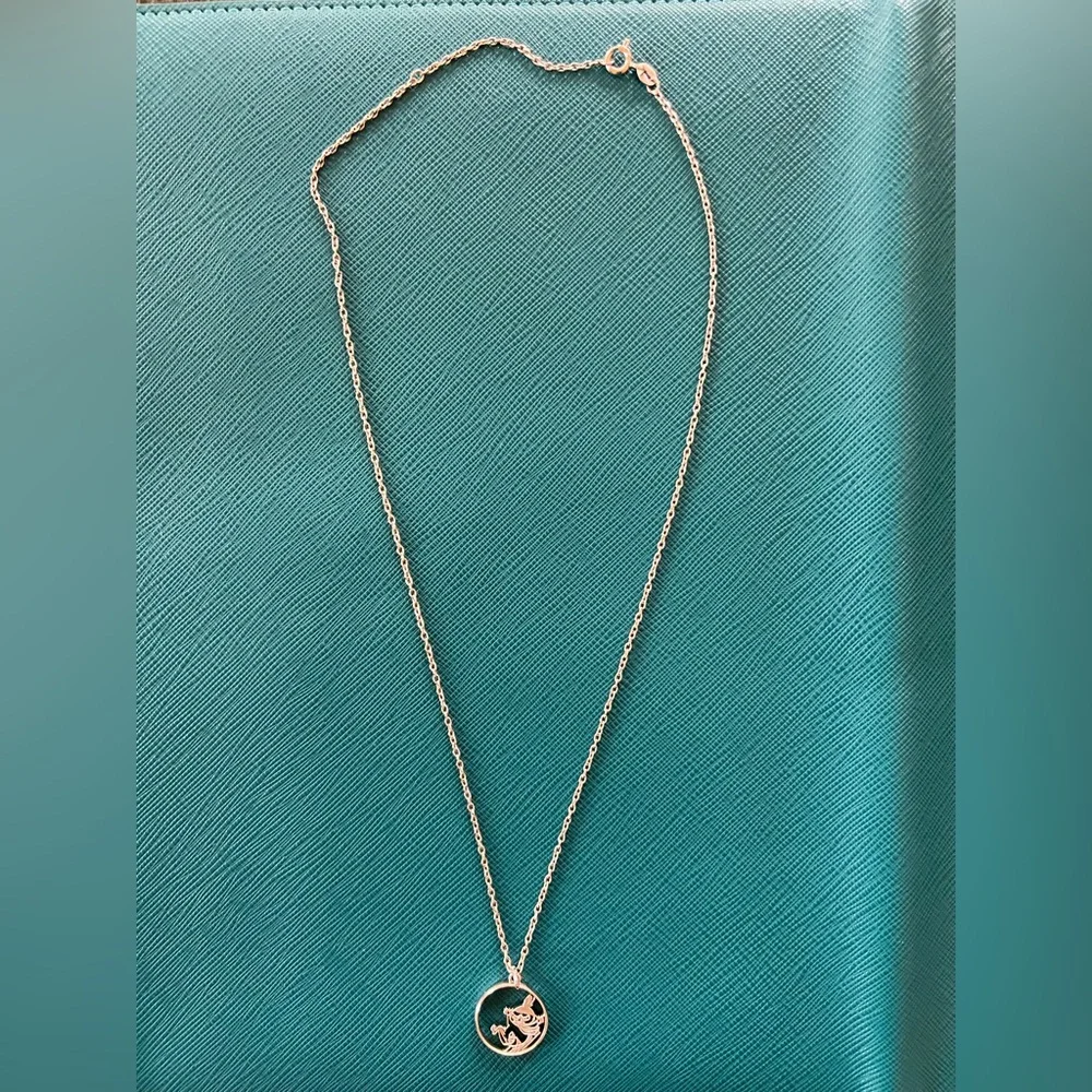 Moomin Necklace Little My Adventure 925 Silver Chain and Pendant